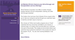Desktop Screenshot of mysterydriver.com